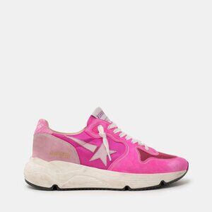 Golden Goose Fuchsia and Pink Running Sole Sneakers Size 41
